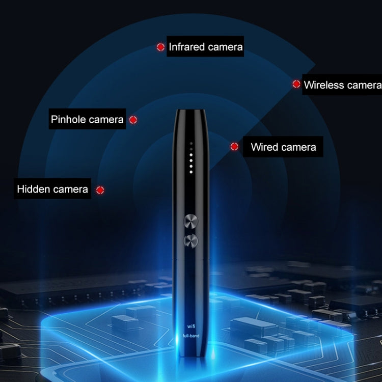 WT09 IR Camera Lens Detector Wireless Signal Detect Device Finder Anti-tracking GPS Radar Radio Frequency Detector