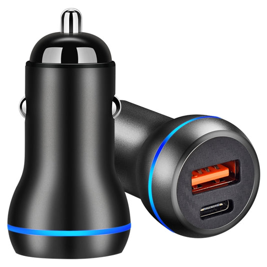 ACC-581 PD 20W + QC3.0 Type-C / USB-C + USB Fast Charging Car Charger, ACC-581