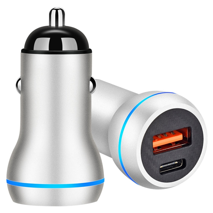 ACC-581 PD 20W + QC3.0 Type-C / USB-C + USB Fast Charging Car Charger, ACC-581