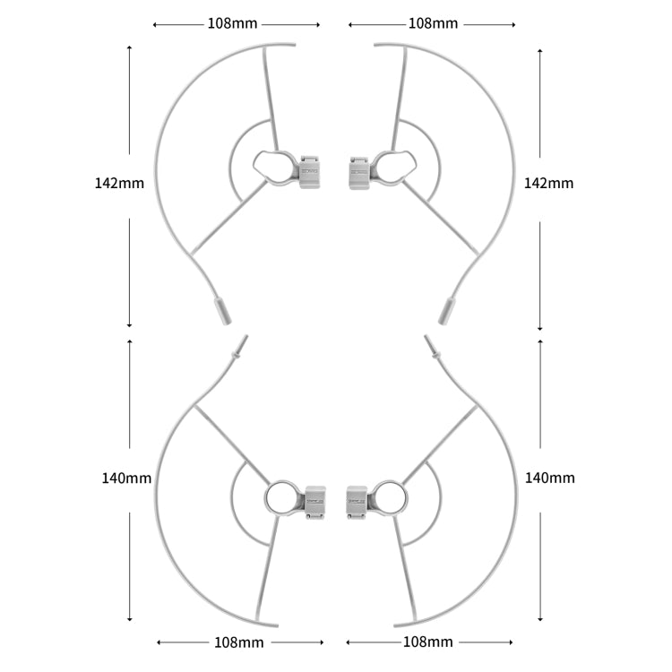 STARTRC 1109131 Drone Propeller Protective Guard Anti-collision Ring for DJI Mini 2 / Mavic Mini, For DJI Mini 2