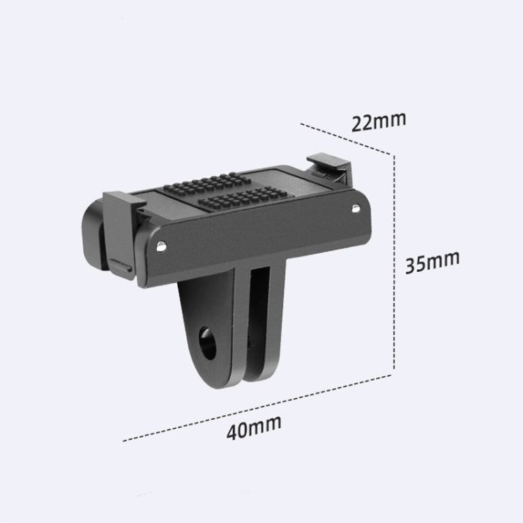 For DJI Osmo Action 5 Pro / 4 / 3 Magnetic Quick Release Base Mount Adapter