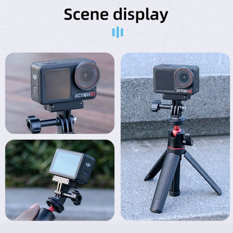 For DJI Osmo Action 5 Pro / 4 / 3 Magnetic Quick Release Base Mount Adapter