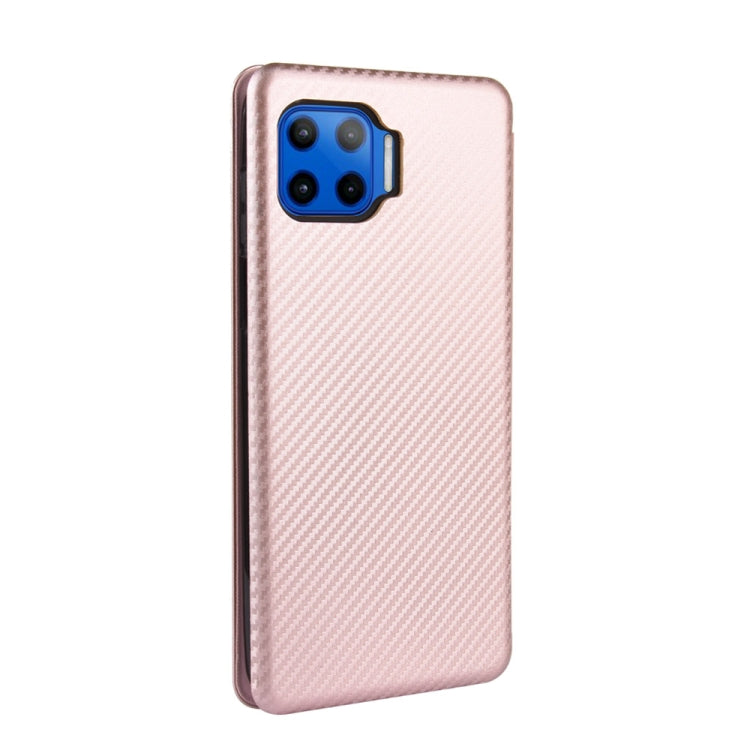 Carbon Fiber Texture Magnetic Horizontal Flip TPU + PC + PU Leather Case with Card Slot, For Motorola One 5G / Moto G 5G Plus, For Huawei Mate 40 Pro, For OnePlus Nord N10 5G, For OnePlus Nord N100