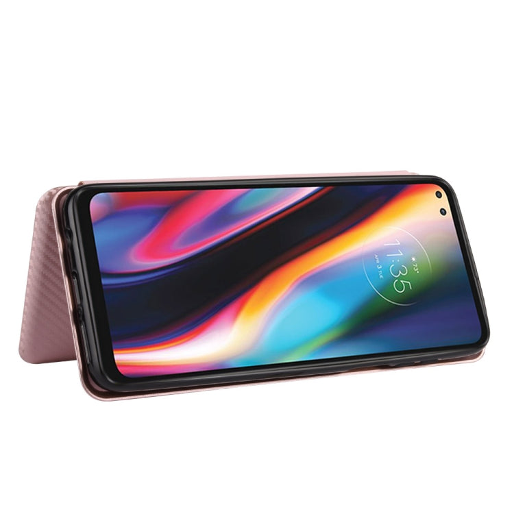 Carbon Fiber Texture Magnetic Horizontal Flip TPU + PC + PU Leather Case with Card Slot, For Motorola One 5G / Moto G 5G Plus, For Huawei Mate 40 Pro, For OnePlus Nord N10 5G, For OnePlus Nord N100