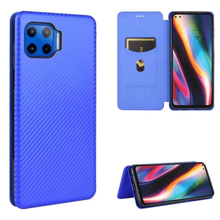 Carbon Fiber Texture Magnetic Horizontal Flip TPU + PC + PU Leather Case with Card Slot, For Motorola One 5G / Moto G 5G Plus, For Huawei Mate 40 Pro, For OnePlus Nord N10 5G, For OnePlus Nord N100