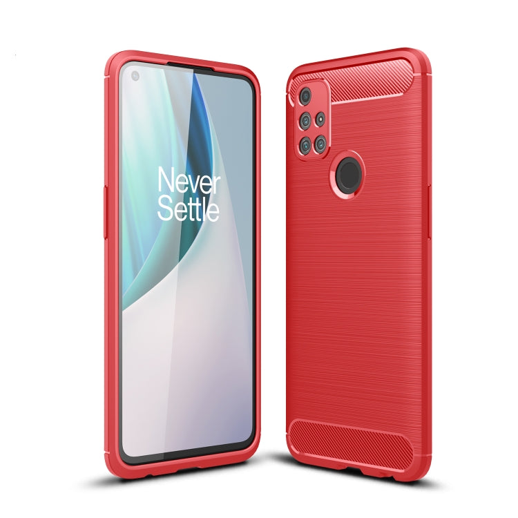 Brushed Texture Carbon Fiber TPU Case, For OnePlus 8T, For Google Pixel 5, For OnePlus Nord N10 5G, For OnePlus Nord, For Sony Xperia 5 II, For Motorola Moto G 5G Plus, For Motorola Moto G 5G