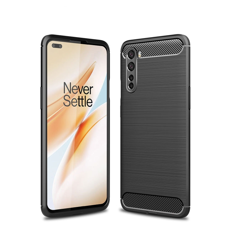 Brushed Texture Carbon Fiber TPU Case, For OnePlus 8T, For Google Pixel 5, For OnePlus Nord N10 5G, For OnePlus Nord, For Sony Xperia 5 II, For Motorola Moto G 5G Plus, For Motorola Moto G 5G