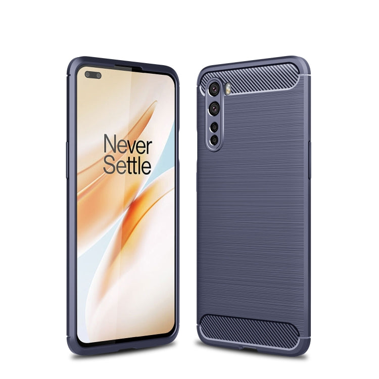 Brushed Texture Carbon Fiber TPU Case, For OnePlus 8T, For Google Pixel 5, For OnePlus Nord N10 5G, For OnePlus Nord, For Sony Xperia 5 II, For Motorola Moto G 5G Plus, For Motorola Moto G 5G