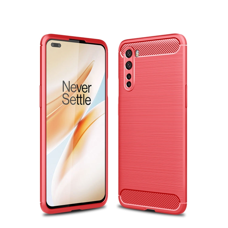 Brushed Texture Carbon Fiber TPU Case, For OnePlus 8T, For Google Pixel 5, For OnePlus Nord N10 5G, For OnePlus Nord, For Sony Xperia 5 II, For Motorola Moto G 5G Plus, For Motorola Moto G 5G