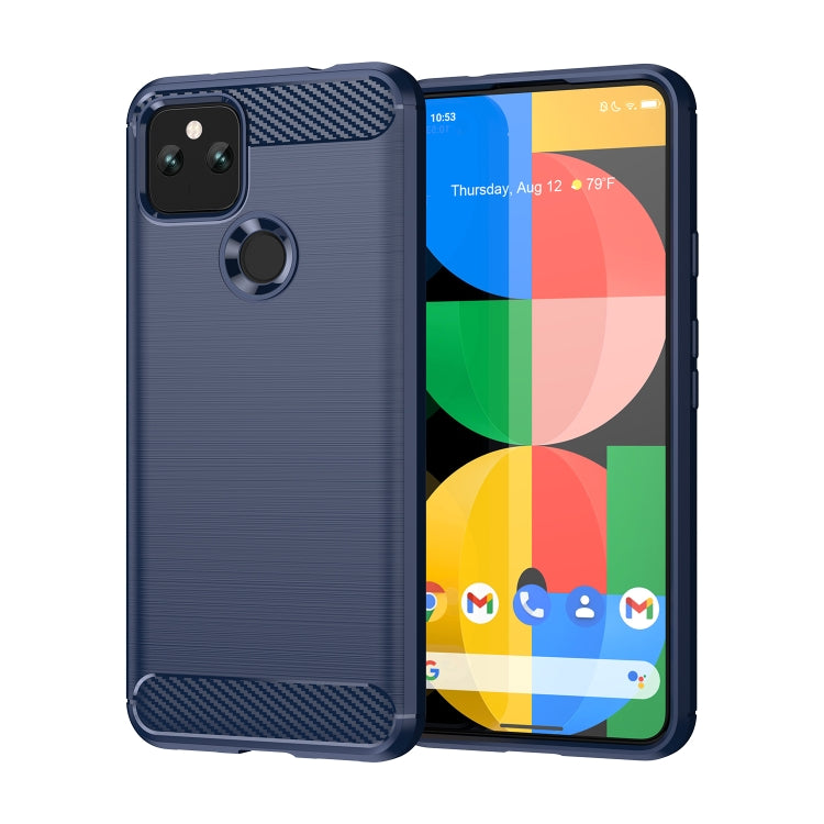 Brushed Texture Carbon Fiber TPU Case, For OnePlus 8T, For Google Pixel 5, For OnePlus Nord N10 5G, For OnePlus Nord, For Sony Xperia 5 II, For Motorola Moto G 5G Plus, For Motorola Moto G 5G