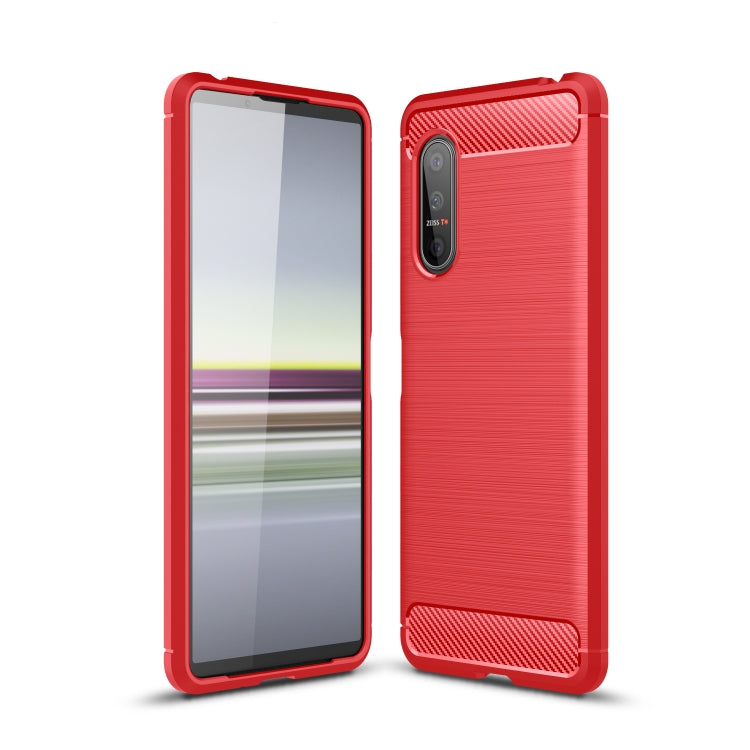 Brushed Texture Carbon Fiber TPU Case, For OnePlus 8T, For Google Pixel 5, For OnePlus Nord N10 5G, For OnePlus Nord, For Sony Xperia 5 II, For Motorola Moto G 5G Plus, For Motorola Moto G 5G