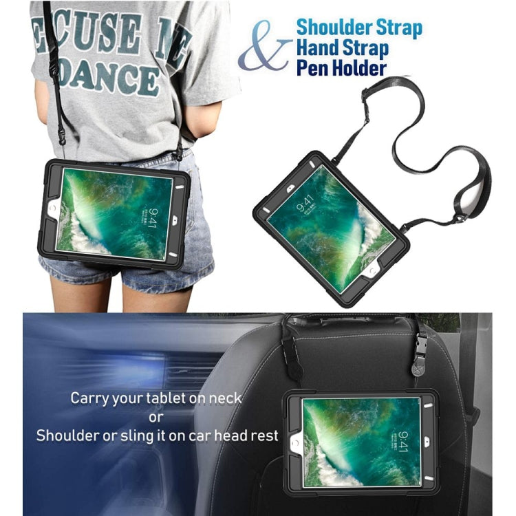 Contrast Color Silicone + PC Combination Case with Holder, For iPad mini 3