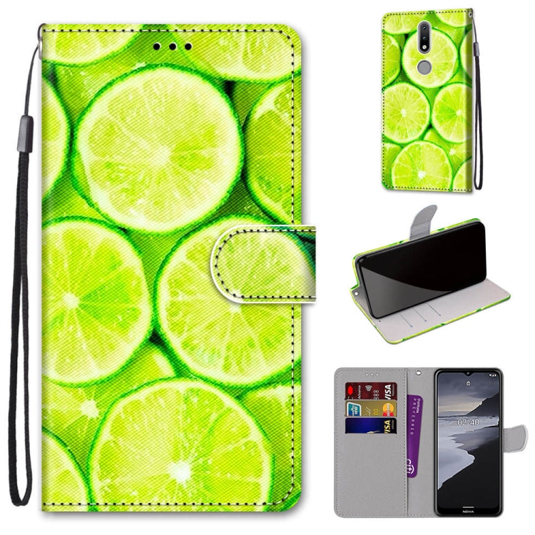Coloured Drawing Cross Texture Horizontal Flip PU Leather Case with Holder & Card Slots & Wallet & Lanyard