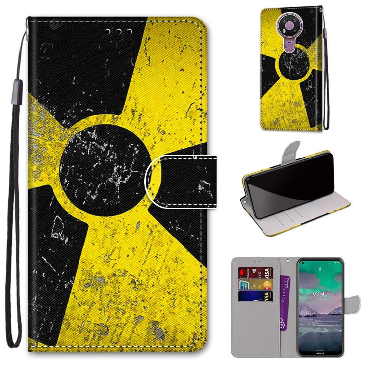 Coloured Drawing Cross Texture Horizontal Flip PU Leather Case with Holder & Card Slots & Wallet & Lanyard