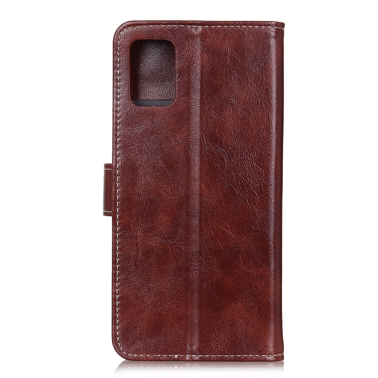 Retro Crazy Horse Texture Horizontal Flip Leather Case with Holder & Card Slots & Photo Frame & Wallet, For LG K53, For Motorola Moto E7 Power / E7i Power / Lenovo K13, For Motorola Moto G30 / G20 / G10 4G / Lenovo K13 Pro / K13 Note