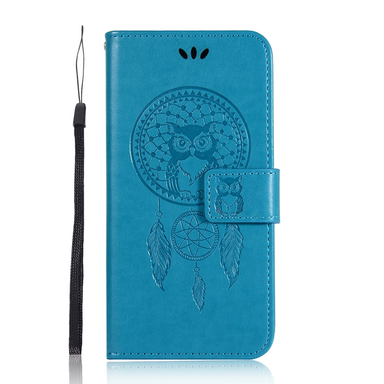 Wind Chime Owl Embossing Pattern Horizontal Flip Leather Case with Holder & Card Slots & Wallet, For Motorola Moto G Play (2021)
