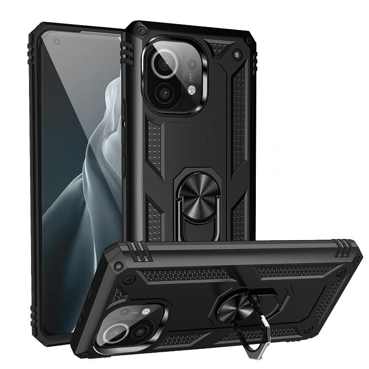 Shockproof TPU + PC Protective Case with 360 Degree Rotating Holder, For Motorola Moto G Play (2021), For Motorola Moto G Stylus (2021), For Xiaomi Mi 11