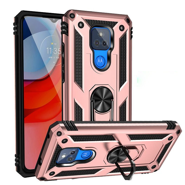 Shockproof TPU + PC Protective Case with 360 Degree Rotating Holder, For Motorola Moto G Play (2021), For Motorola Moto G Stylus (2021), For Xiaomi Mi 11