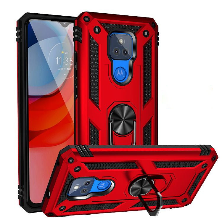 Shockproof TPU + PC Protective Case with 360 Degree Rotating Holder, For Motorola Moto G Play (2021), For Motorola Moto G Stylus (2021), For Xiaomi Mi 11