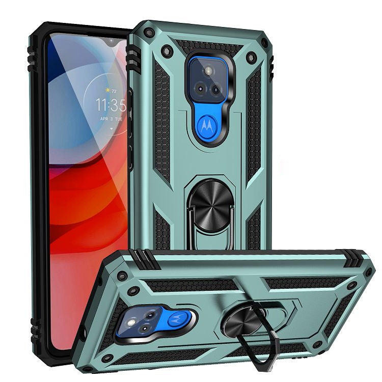 Shockproof TPU + PC Protective Case with 360 Degree Rotating Holder, For Motorola Moto G Play (2021), For Motorola Moto G Stylus (2021), For Xiaomi Mi 11