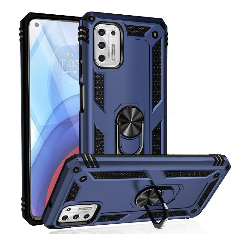 Shockproof TPU + PC Protective Case with 360 Degree Rotating Holder, For Motorola Moto G Play (2021), For Motorola Moto G Stylus (2021), For Xiaomi Mi 11