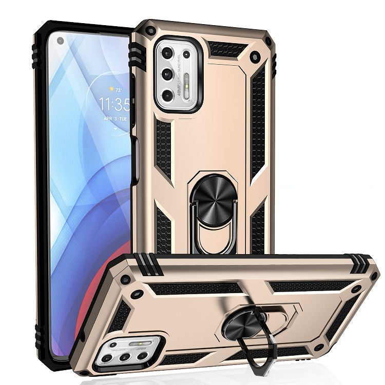 Shockproof TPU + PC Protective Case with 360 Degree Rotating Holder, For Motorola Moto G Play (2021), For Motorola Moto G Stylus (2021), For Xiaomi Mi 11