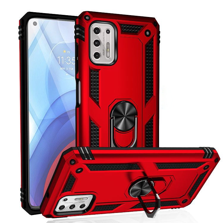 Shockproof TPU + PC Protective Case with 360 Degree Rotating Holder, For Motorola Moto G Play (2021), For Motorola Moto G Stylus (2021), For Xiaomi Mi 11