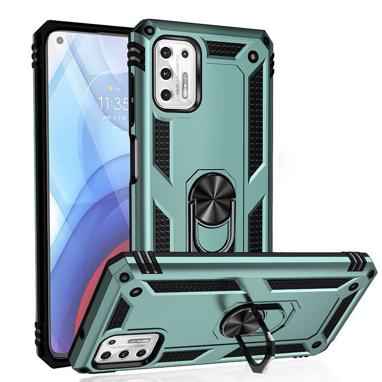 Shockproof TPU + PC Protective Case with 360 Degree Rotating Holder, For Motorola Moto G Play (2021), For Motorola Moto G Stylus (2021), For Xiaomi Mi 11
