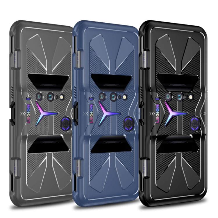 TPU Cooling Gaming Phone All-inclusive Shockproof Case, For Lenovo Legion 2 Pro, For Asus ROG Phone II, For Asus ROG Phone 3, For Asus ROG Phone 5, For Xiaomi Black Shark 4, For Xiaomi Redmi K40 Gaming