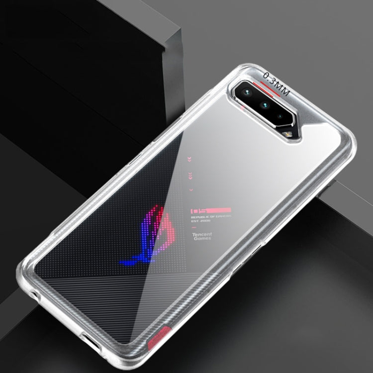 Clear PC+TPU Shockproof Protective Case, For Asus ROG Phone 5