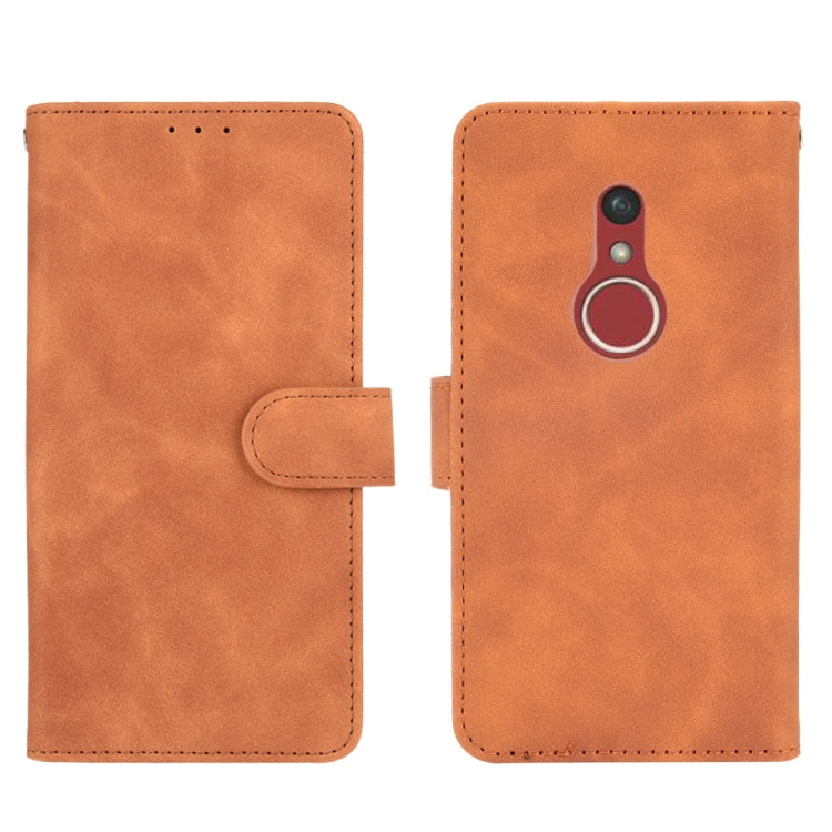 Solid Color Skin Feel Magnetic Buckle Horizontal Flip Calf Texture PU Leather Case with Holder & Card Slots & Wallet, For Fujitsu Be4 Plus F-41B, For Nokia X10, For Sony Xperia 5 III