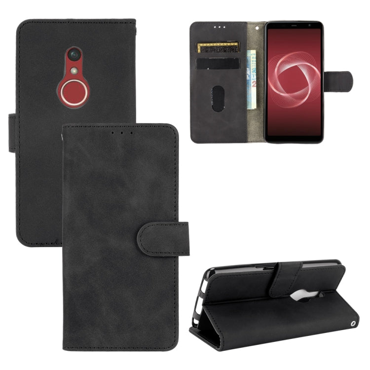 Solid Color Skin Feel Magnetic Buckle Horizontal Flip Calf Texture PU Leather Case with Holder & Card Slots & Wallet, For Fujitsu Be4 Plus F-41B, For Nokia X10, For Sony Xperia 5 III