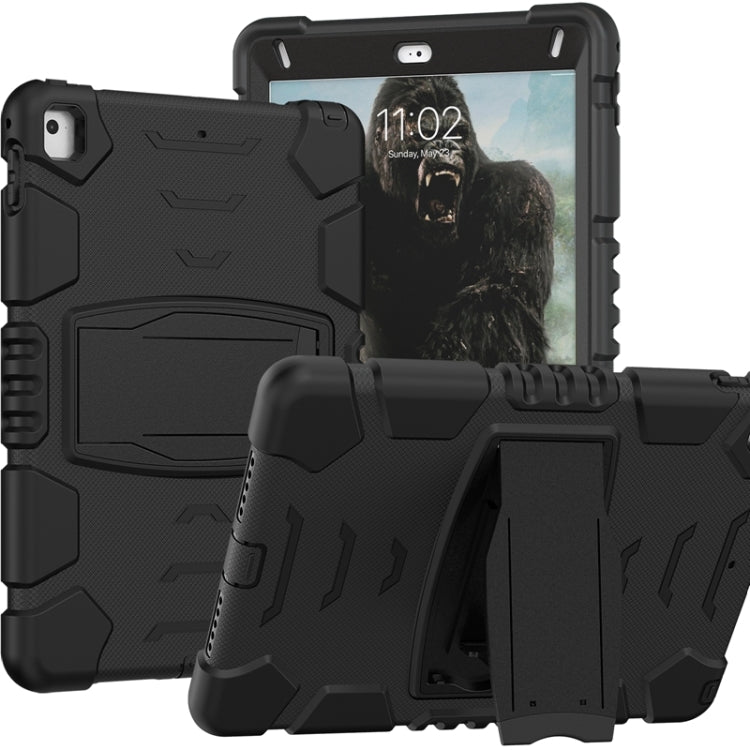 3-Layer Protection Screen Frame + PC + Silicone Shockproof Combination Case with Holder, For iPad 9.7 (2018) / (2017) / Air 2 / Pro 9.7, For iPad 10.2 2021 / 2020 / 2019