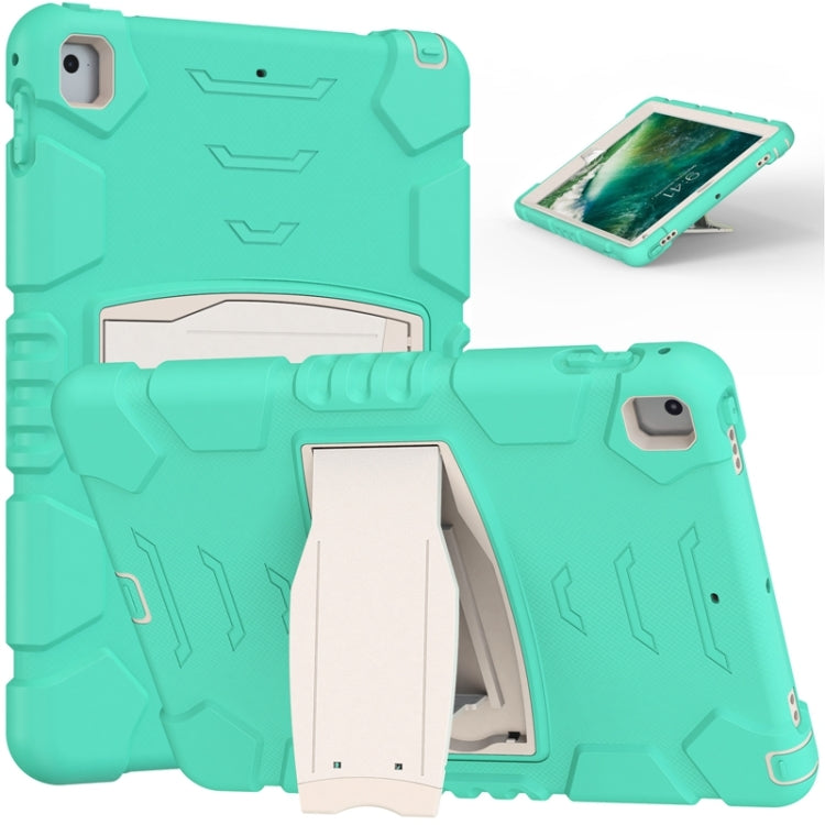 3-Layer Protection Screen Frame + PC + Silicone Shockproof Combination Case with Holder, For iPad 9.7 (2018) / (2017) / Air 2 / Pro 9.7, For iPad 10.2 2021 / 2020 / 2019
