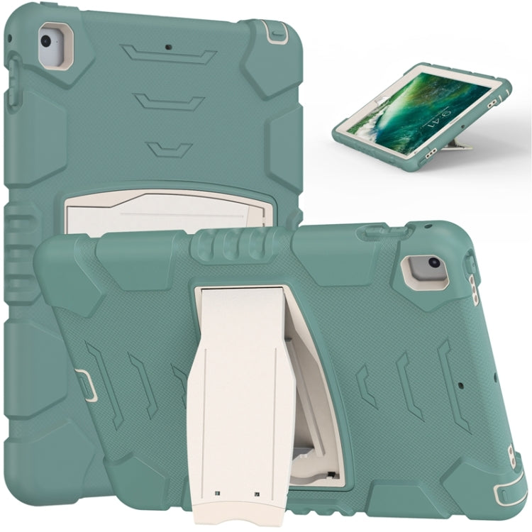 3-Layer Protection Screen Frame + PC + Silicone Shockproof Combination Case with Holder, For iPad 9.7 (2018) / (2017) / Air 2 / Pro 9.7, For iPad 10.2 2021 / 2020 / 2019