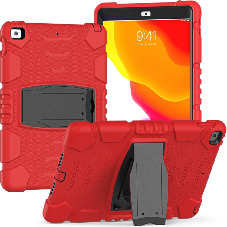 3-Layer Protection Screen Frame + PC + Silicone Shockproof Combination Case with Holder, For iPad 9.7 (2018) / (2017) / Air 2 / Pro 9.7, For iPad 10.2 2021 / 2020 / 2019