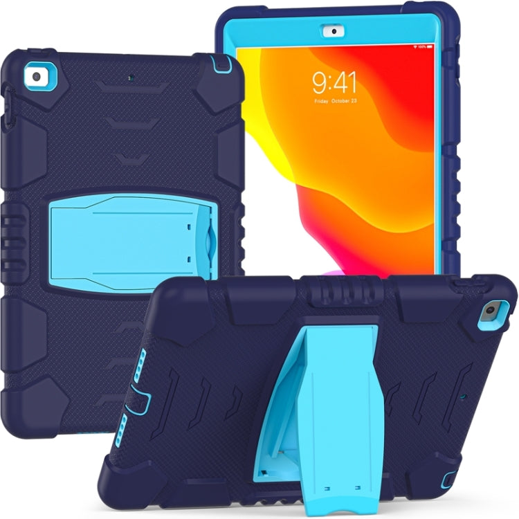 3-Layer Protection Screen Frame + PC + Silicone Shockproof Combination Case with Holder, For iPad 9.7 (2018) / (2017) / Air 2 / Pro 9.7, For iPad 10.2 2021 / 2020 / 2019
