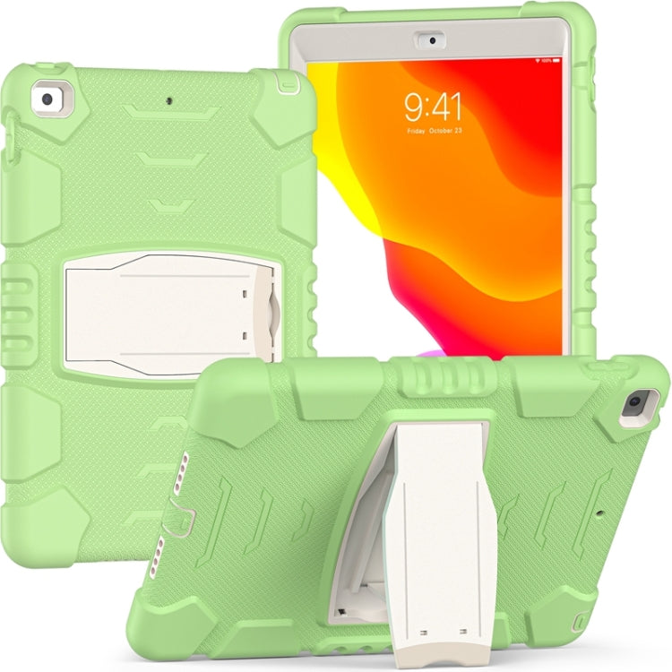 3-Layer Protection Screen Frame + PC + Silicone Shockproof Combination Case with Holder, For iPad 9.7 (2018) / (2017) / Air 2 / Pro 9.7, For iPad 10.2 2021 / 2020 / 2019