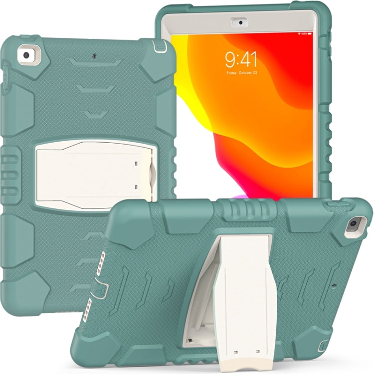 3-Layer Protection Screen Frame + PC + Silicone Shockproof Combination Case with Holder, For iPad 9.7 (2018) / (2017) / Air 2 / Pro 9.7, For iPad 10.2 2021 / 2020 / 2019