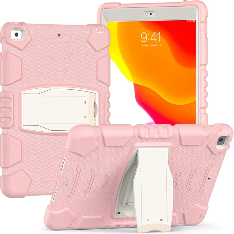 3-Layer Protection Screen Frame + PC + Silicone Shockproof Combination Case with Holder, For iPad 9.7 (2018) / (2017) / Air 2 / Pro 9.7, For iPad 10.2 2021 / 2020 / 2019