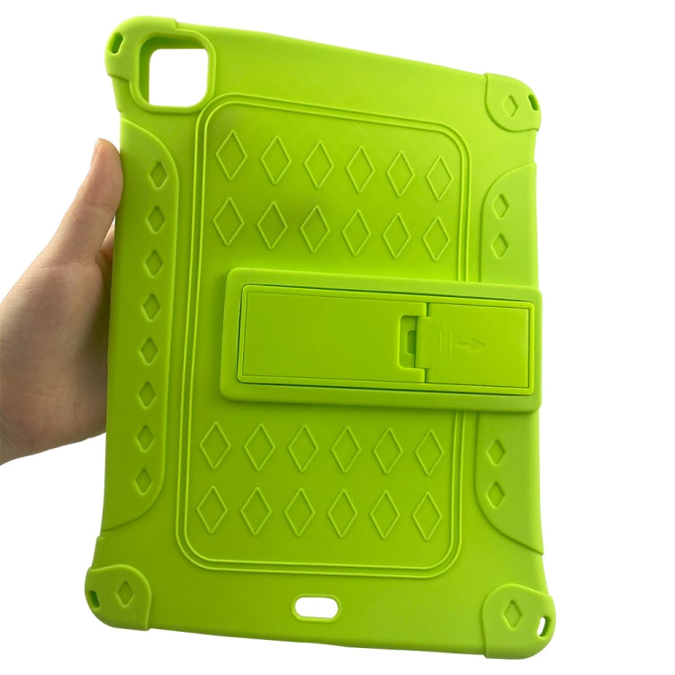 All-inclusive Silicone Shockproof Case with Holder, For iPad Pro 12.9 2021 / 2020