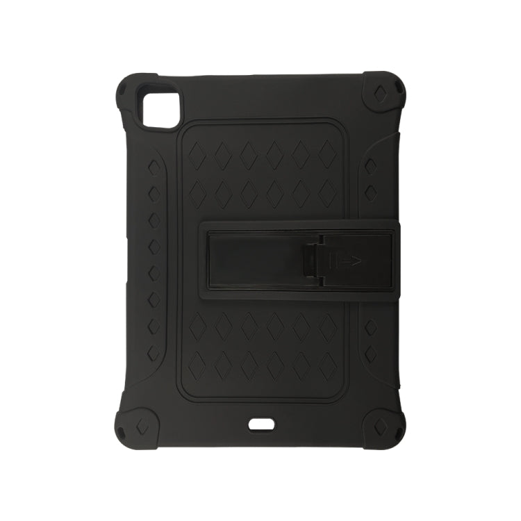 All-inclusive Silicone Shockproof Case with Holder, For iPad Pro 12.9 2021 / 2020