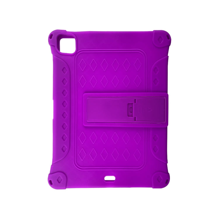 All-inclusive Silicone Shockproof Case with Holder, For iPad Pro 12.9 2021 / 2020