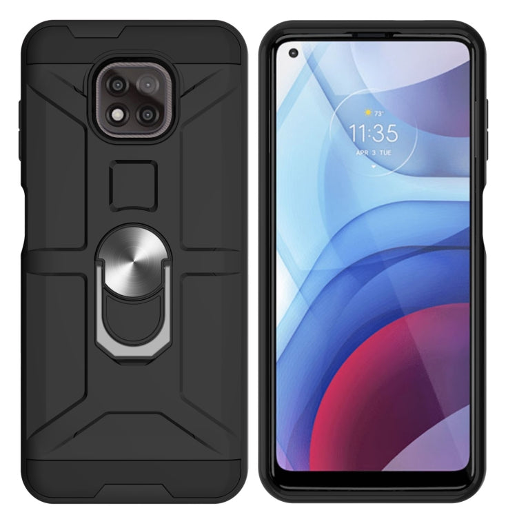 War-god Armor TPU + PC Shockproof Magnetic Protective Case with Ring Holder, For Motorola Moto G Power 2021, For Motorola Moto G Stylus 2021, For Motorola Moto G9/G9 Play/E7 Plus, For Motorola Moto G10 / G30