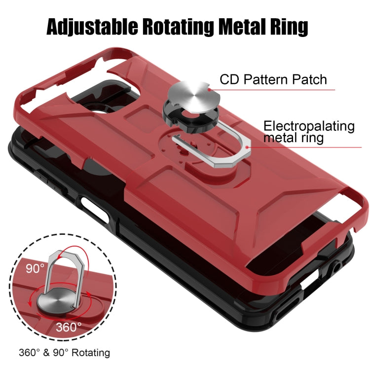 War-god Armor TPU + PC Shockproof Magnetic Protective Case with Ring Holder, For Motorola Moto G Power 2021, For Motorola Moto G Stylus 2021, For Motorola Moto G9/G9 Play/E7 Plus, For Motorola Moto G10 / G30