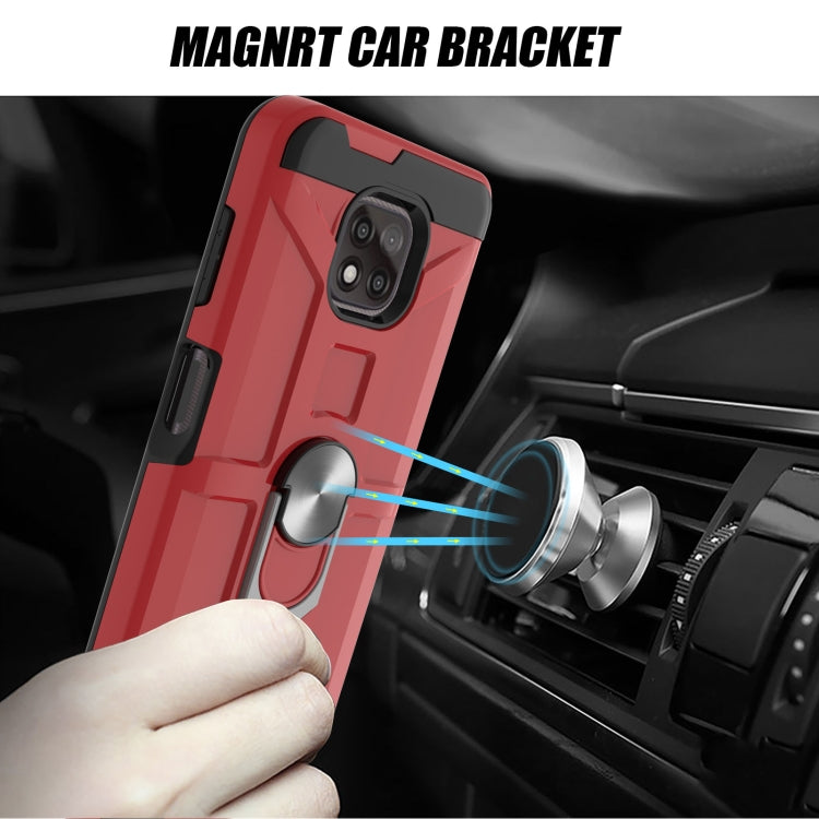 War-god Armor TPU + PC Shockproof Magnetic Protective Case with Ring Holder, For Motorola Moto G Power 2021, For Motorola Moto G Stylus 2021, For Motorola Moto G9/G9 Play/E7 Plus, For Motorola Moto G10 / G30