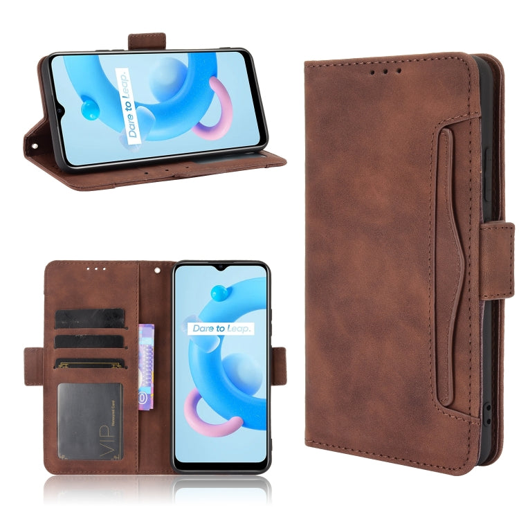 Skin Feel Calf Pattern Horizontal Flip Leather Case with Holder & Card Slots & Photo Frame, For Motorola Moto G40 Fusion / Moto G60, For OPPO Realme C11 2021 / C20 / C20A, For OPPO Reno5 A, For TCL 20 5G / 20S