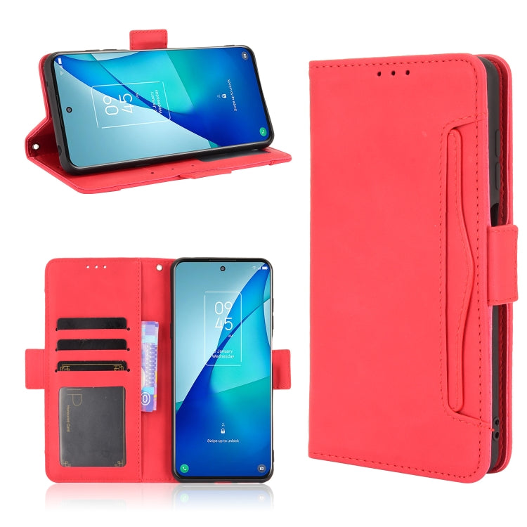 Skin Feel Calf Pattern Horizontal Flip Leather Case with Holder & Card Slots & Photo Frame, For Motorola Moto G40 Fusion / Moto G60, For OPPO Realme C11 2021 / C20 / C20A, For OPPO Reno5 A, For TCL 20 5G / 20S