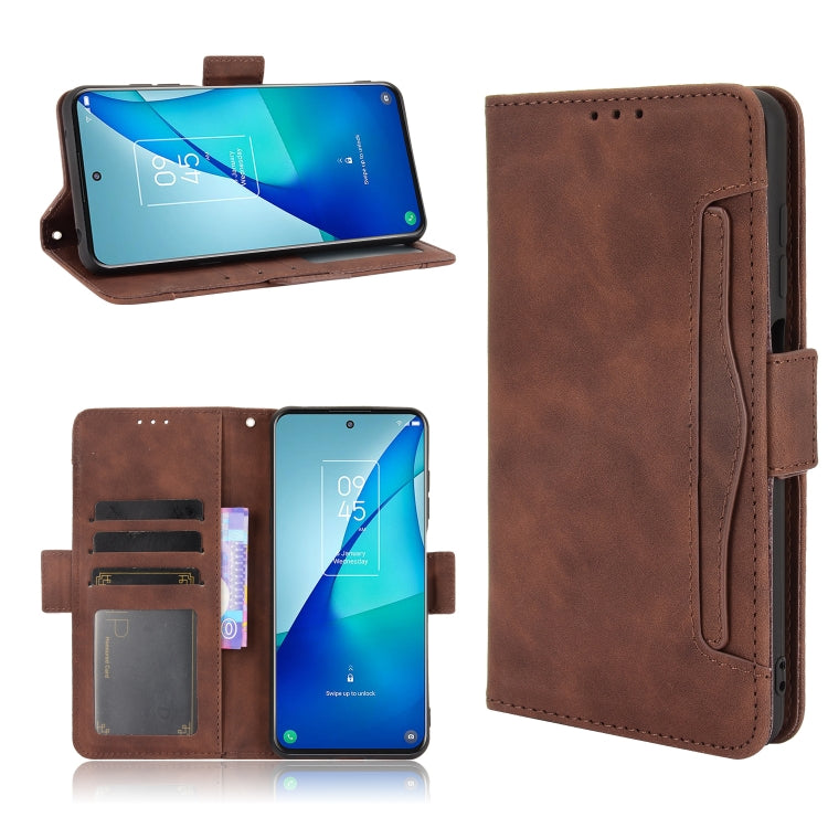 Skin Feel Calf Pattern Horizontal Flip Leather Case with Holder & Card Slots & Photo Frame, For Motorola Moto G40 Fusion / Moto G60, For OPPO Realme C11 2021 / C20 / C20A, For OPPO Reno5 A, For TCL 20 5G / 20S