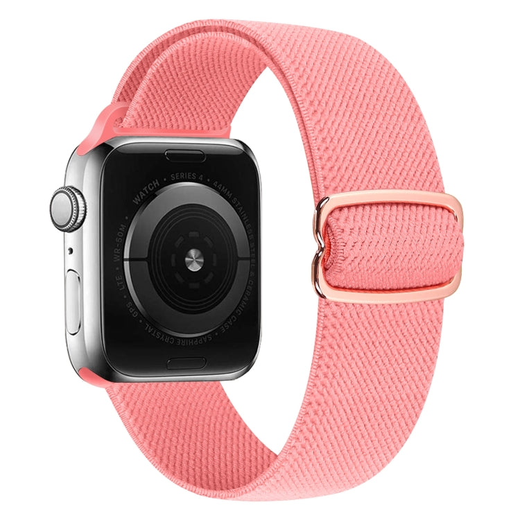 8-shaped Buckle Nylon Replacement Strap Watchband, For Apple Watch Series 9&8&7 41mm / SE 3&SE 2&6&SE&5&4 40mm / 3&2&1 38mm
